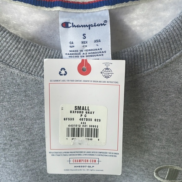 Champion Powerblend Fleece Crewneck Sweatshirt - Picture 8 of 9